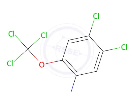 Chemical structure of 1,2-Dichloro-4-nitro-5-(trichloromethoxy)benzene