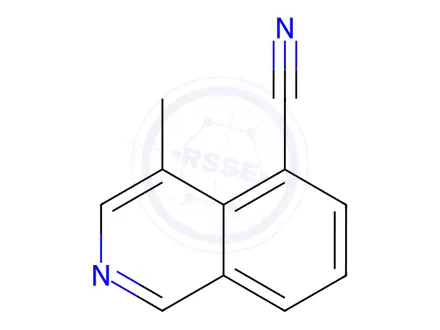 Chemical structure of 4-Methylisoquinoline-5-carbonitrile