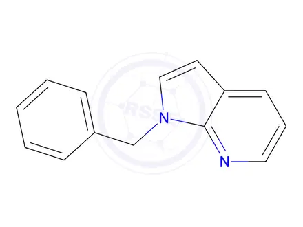 Chemical structure of 1-BENZYL-7-AZAINDOLE