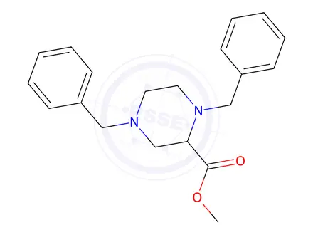 Chemical structure of Methyl 1,4-benzylpiperazine-2-carboxylate