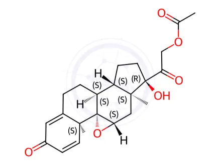 Chemical structure of Prednisolone Impurity 171