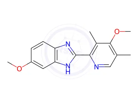 Chemical structure of Omeprazole Impurity 127