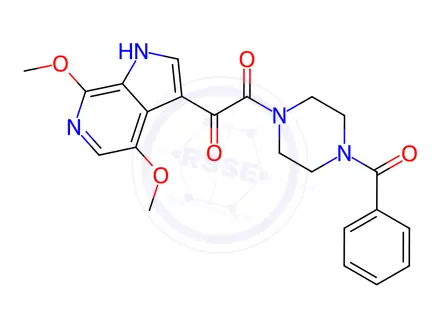Chemical structure of BMS 488043