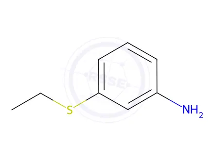 Chemical structure of 3-(ethylsulfanyl)aniline