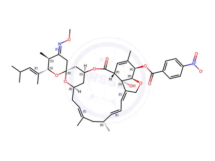 Chemical structure of Moxidectin EP Impurity K