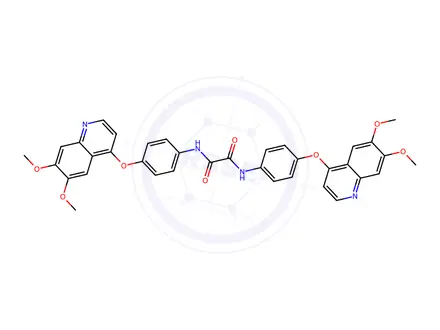 Chemical structure of Cabozantinib Dimer Impurity 1