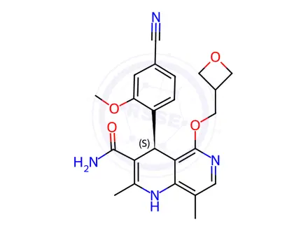 Chemical structure of Finerenone Impurity 15