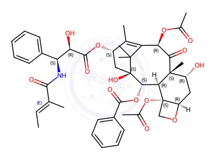 Chemical structure of Paclitaxel EP Impurity D