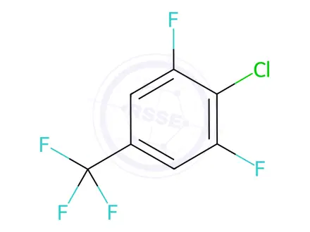 Chemical structure of 2-Chloro-1,3-difluoro-5-(trifluoromethyl)benzene