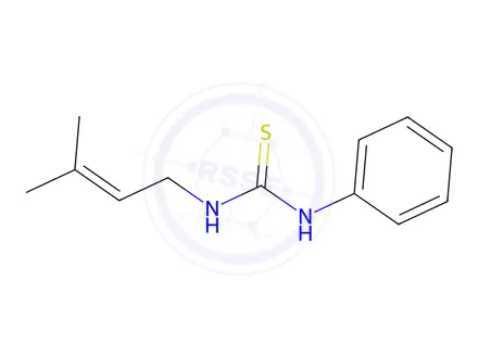Chemical structure of 1-(3-Methylbut-3-en-1-yl)-3-phenylthiourea