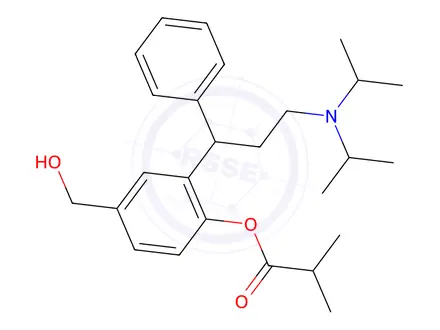 Chemical structure of rac Fesoterodine
