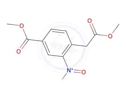 Chemical structure of Methyl 4-(2-methoxy-2-oxoethyl)-3-nitrobenzoate