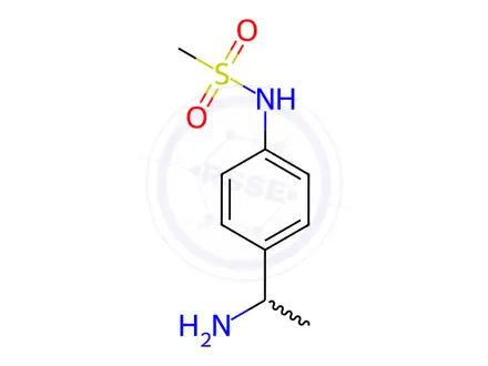 Chemical structure of n-[4-(1-aminoethyl)phenyl]methanesulfonamide