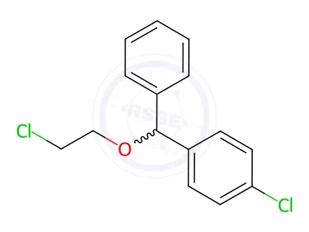 Chemical structure of Meclozine Impurity 12