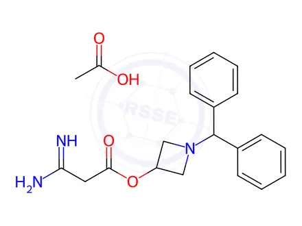 Chemical structure of Azelnidipine Impurity 7(Acetate)