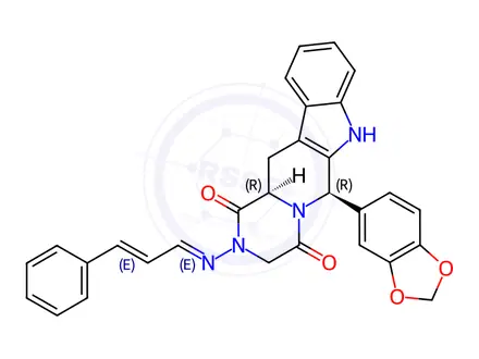 Chemical structure of Tadalafil Impurity 165