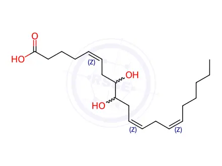 Chemical structure of (±)-8,9-DHET