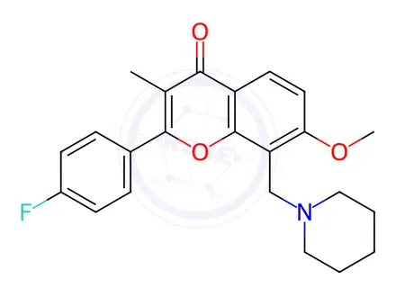 Chemical structure of Dimefline Impurity 8