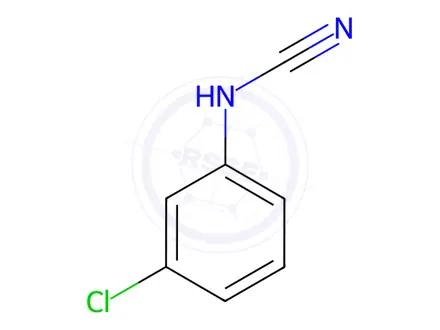 Chemical structure of N-(3-Chlorophenyl)-cyanamide