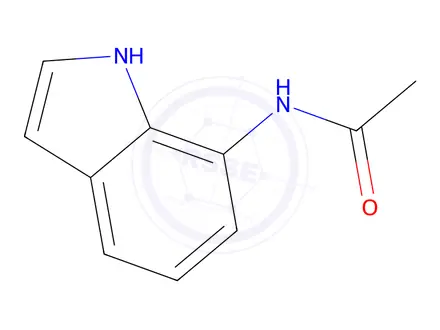 Chemical structure of N-(1H-Indol-7-yl)acetamide