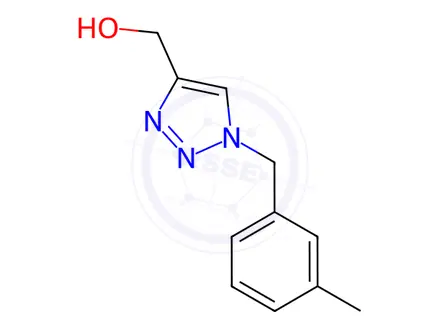 Chemical structure of {1-[(3-methylphenyl)methyl]-1h-1,2,3-triazol-4-yl}methanol