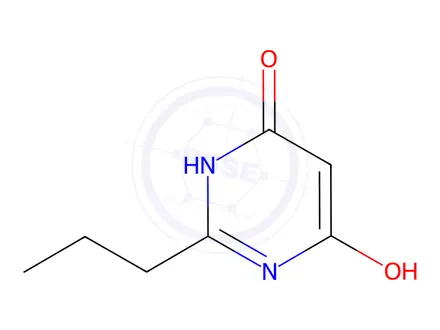 Chemical structure of 6-HYDROXY-2-PROPYL-4(3H)-PYRIMIDINONE