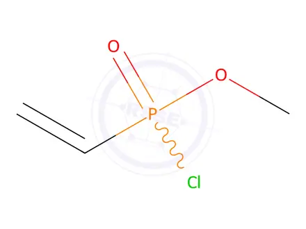 Chemical structure of P-Ethenyl-methyl Ester Phosphonochloridic Acid