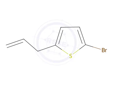 Chemical structure of 2-Allyl-5-bromothiophene