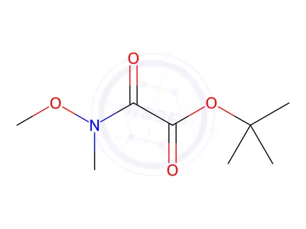 Chemical structure of Tert-butyl 2-(methoxy(methyl)amino)-2-oxoacetate