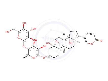Chemical structure of HELLEBRIN