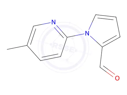 Chemical structure of 1-(5-METHYL-2-PYRIDINYL)-1H-PYRROLE-2-CARBALDEHYDE