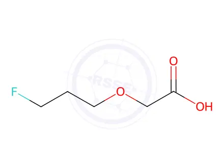 Chemical structure of 2-(3-fluoropropoxy)acetic acid