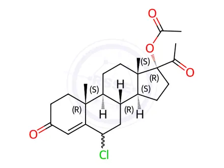 Chemical structure of Hydromadinone Acetate