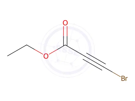 Chemical structure of 2-Propynoic acid, 3-broMo-, ethyl ester