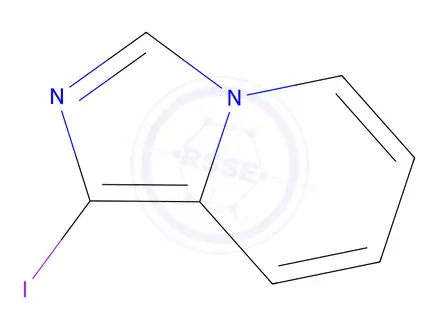 Chemical structure of 1-Iodoimidazo[1,5-a]pyridine