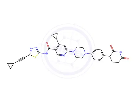 Chemical structure of Olaparib Impurity 184
