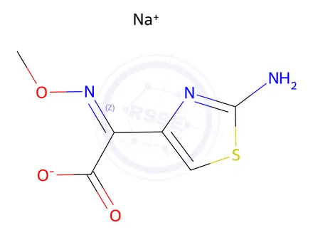 Chemical structure of Cefepime EP Impurity D Sodium Salt