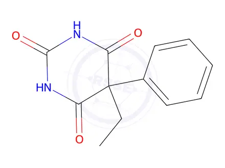 Chemical structure of Methylphenobarbital EP Impurity A