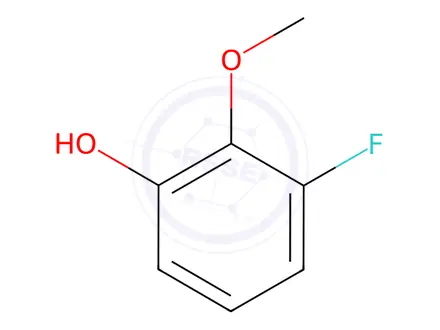 Chemical structure of 3-Fluoro-2-methoxyphenol