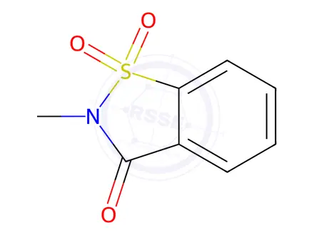 Chemical structure of N-Methylsaccharin