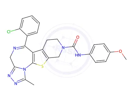 Chemical structure of Setipafant