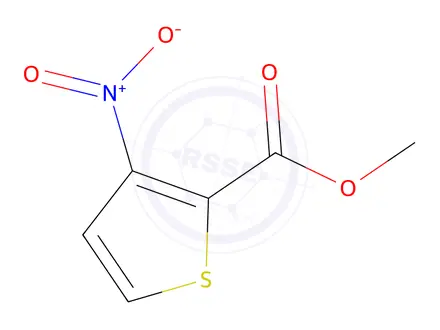 Chemical structure of Methyl 3-Nitrothiophene-2-carboxylate