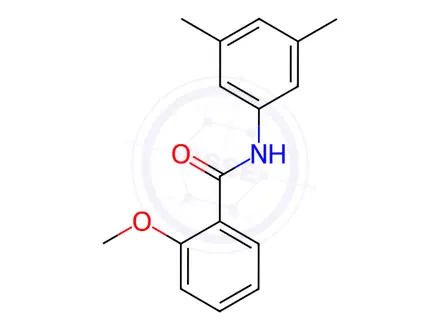 Chemical structure of N-(3,5-Dimethylphenyl)-2-methoxybenzamide