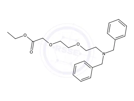 Chemical structure of Ethyl 2-(2-(2-(dibenzylamino)ethoxy)ethoxy)acetate