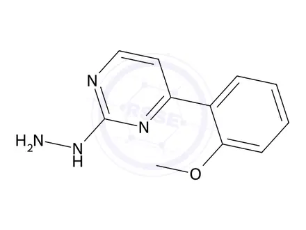 Chemical structure of 2-Hydrazinyl-4-(2-methoxyphenyl)pyrimidine