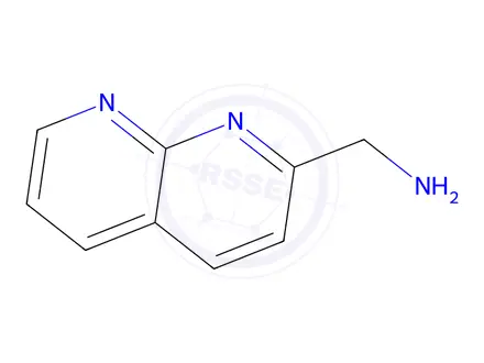 Chemical structure of 1,8-Naphthyridin-2-ylmethanamine