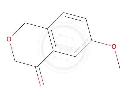Chemical structure of 6-Methoxyisochroman-4-one