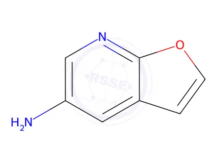 Chemical structure of Furo[2,3-b]pyridin-5-aMine
