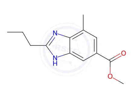 Chemical structure of Telmisartan Impurity 9