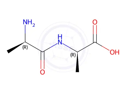 Chemical structure of D-Alanyl-D-Alanine